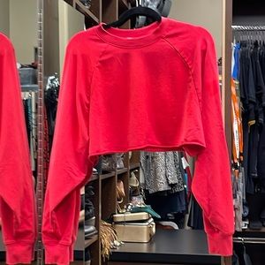 Alo cropped sweatshirt